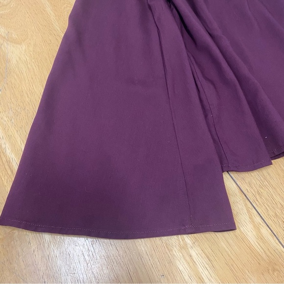 Womens Rock And Republic Size Small Burgundy Off The Shoulder Blouse - Picture 4 of 13